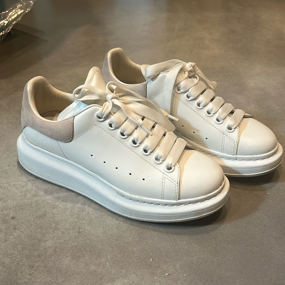 Gently loved iconic Alexander McQueen Larry sneakers
